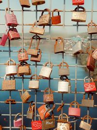 Close-up of christmas decorations