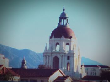 View of church