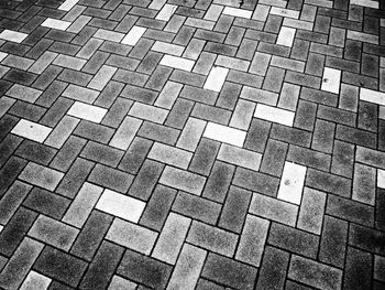 Full frame shot of paving stone