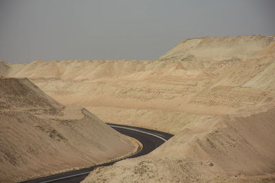 Highway in desert