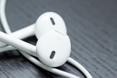 Close-up of water on table