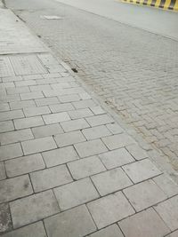 View of paving stone