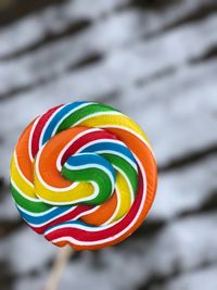 Close-up of multi colored candies