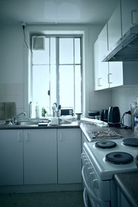 Interior of bathroom