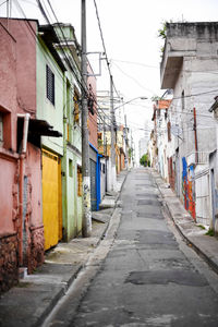 Street amidst buildings in city