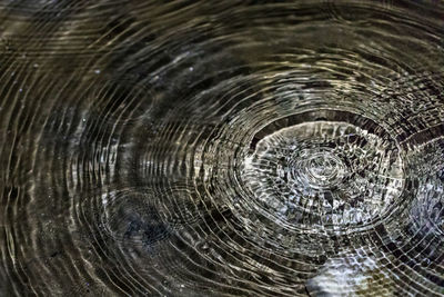 Full frame shot of rippled water