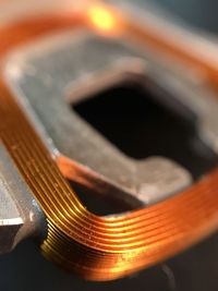 Close-up of blurred background