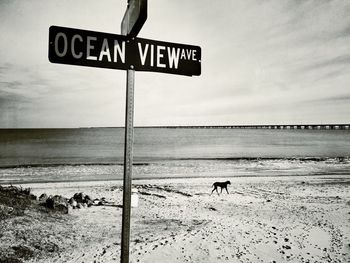 View of sea against sky