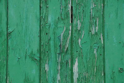 Full frame shot of old wooden door