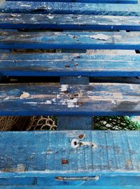 Close-up of wooden wall