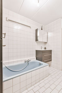 View of bathtub in apartment