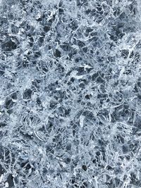 Full frame shot of snowflakes