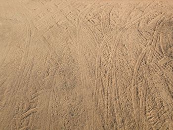 Full frame shot of sand