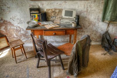 View of an abandoned building