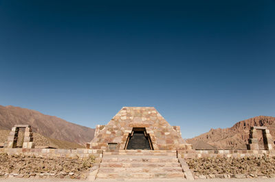 Old ruins in desert