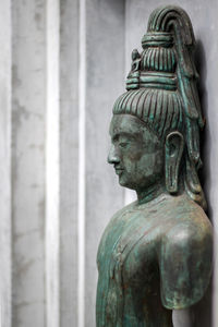 Close-up of buddha statue