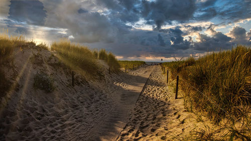 Panoramic view of landscape against sky