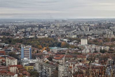 Aerial view of cityscape
