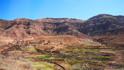 View of mountain range