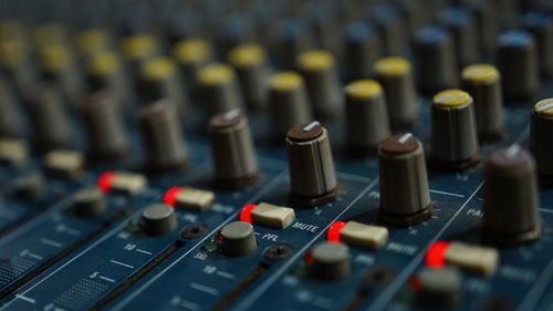 Close-up of computer keyboard