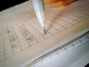 Close-up of object on wall