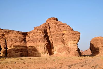 Al ula rock mountain, saudiarabia