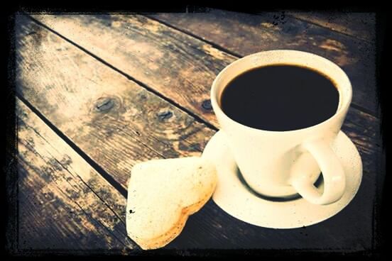 food and drink, coffee cup, drink, indoors, refreshment, coffee - drink, freshness, saucer, table, transfer print, still life, coffee, cup, high angle view, spoon, auto post production filter, close-up, frothy drink, directly above, breakfast