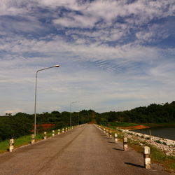 Street against sky