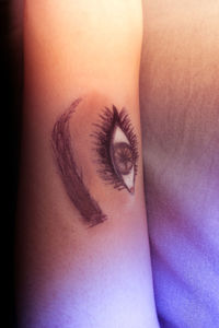 Close-up of human eye