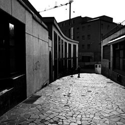 Street amidst buildings in city