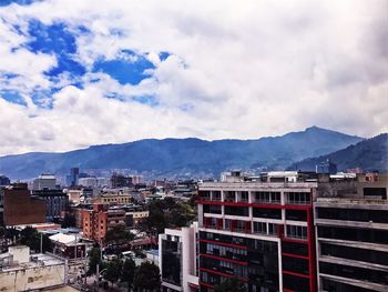 Cityscape against sky