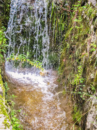 Close-up of splashing water