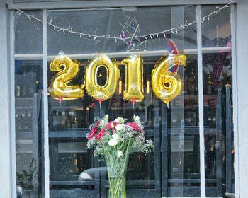 View of yellow flowers