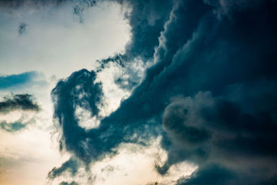 Low angle view of cloudscape