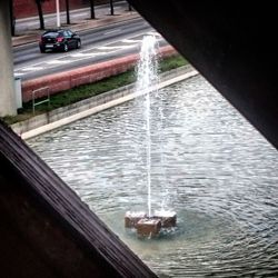 Scenic view of boat in water