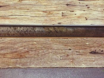 Full frame shot of wooden plank