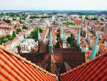 Aerial view of cityscape