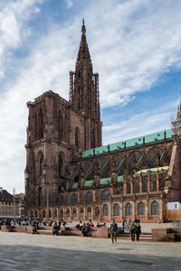 View of strasbourg cathedral