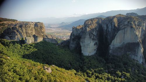 Panoramic view of landscape against sky