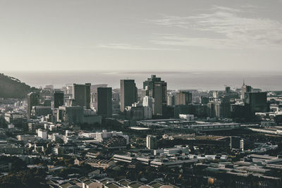 Aerial view of cityscape