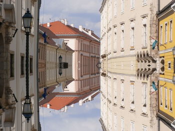 Panoramic view of city against sky