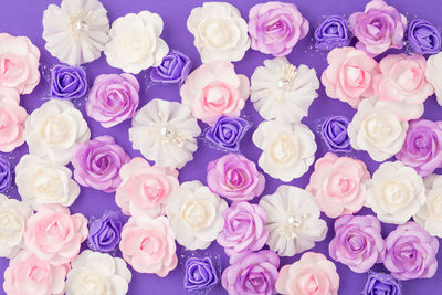 Full frame shot of roses