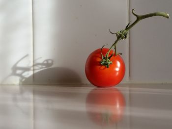 Close-up of red chili peppers