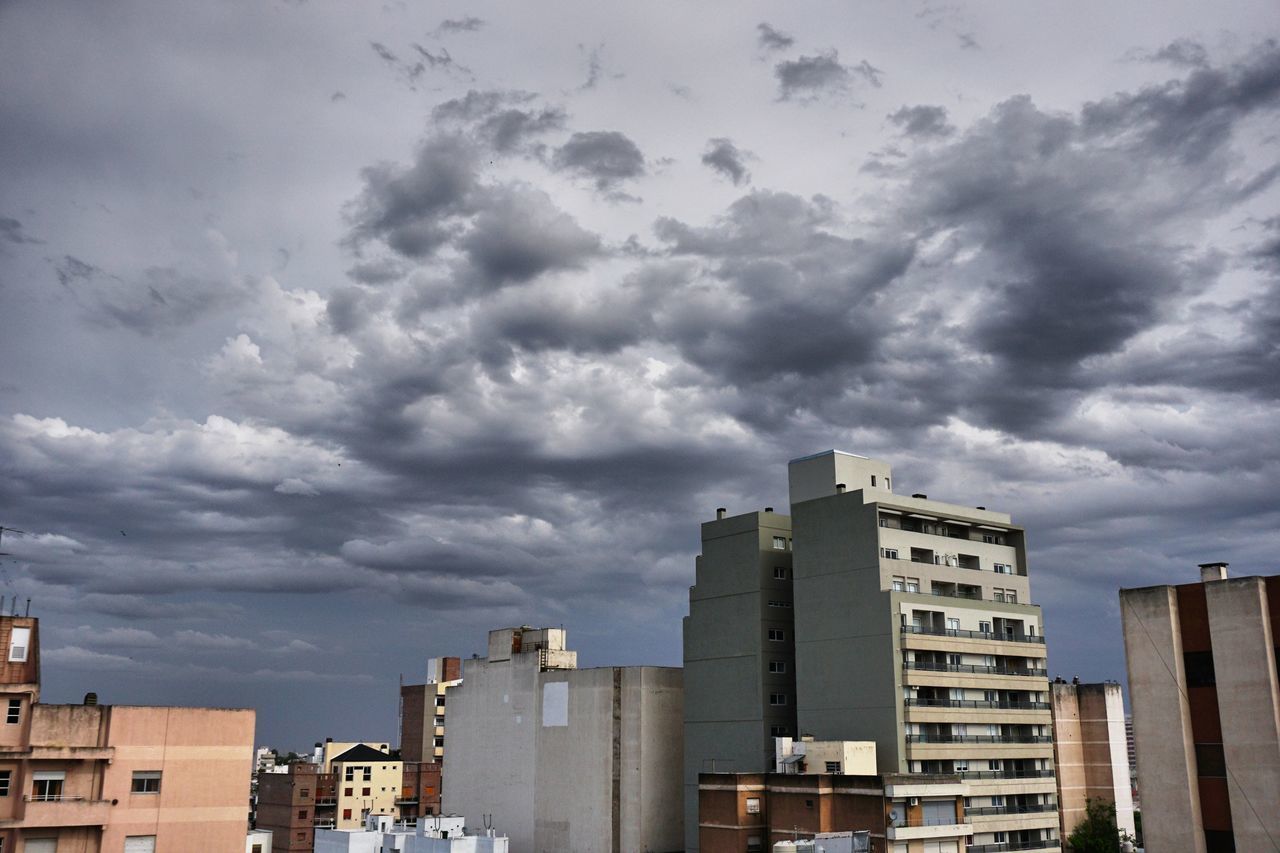 MODERN CITY AGAINST SKY