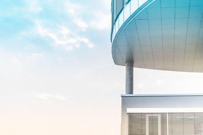 Low angle view of building against sky