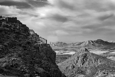 Panoramic view of landscape against sky