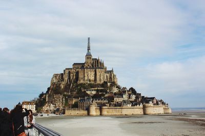 Building exterior against sky