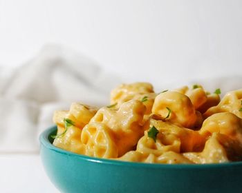 Close-up of meal served in bowl