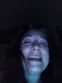 Portrait of smiling woman