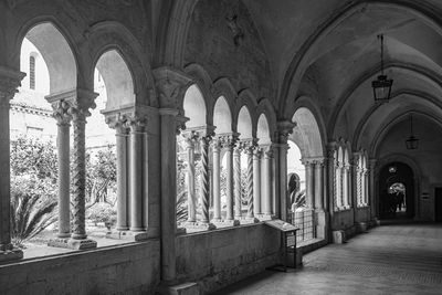Interior of historic building